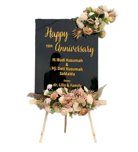 Papan Bunga Akrilik Cibogohilir