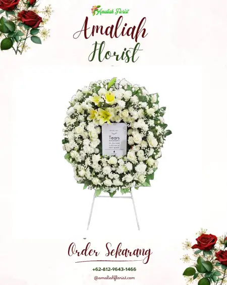 Krans Bunga Duka Cibogohilir